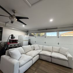 Cloud Couch Dupe sectional modular Beige 