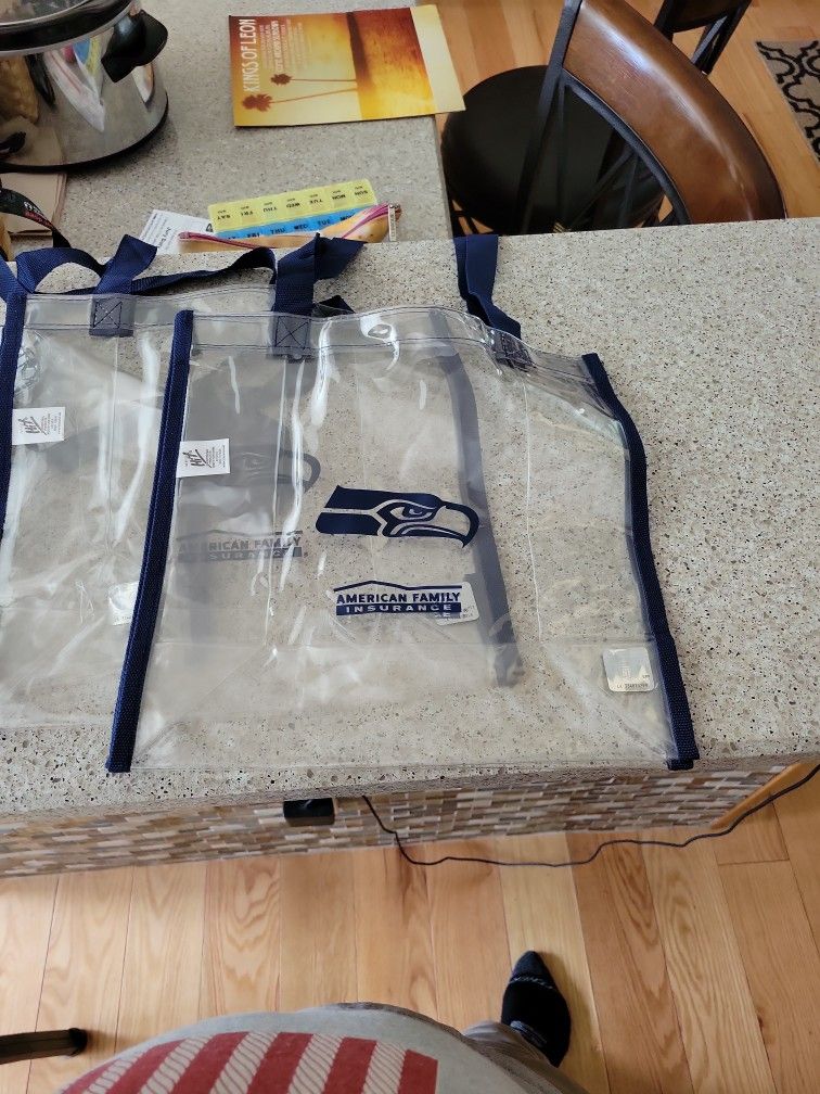 Seahawk Clear Bags