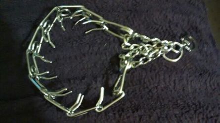 Spiked Dog Choker /Obedience Collar