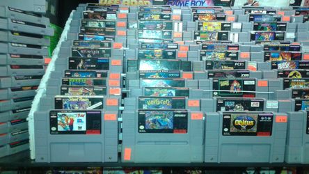 Super Nintendo games