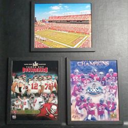Tampa Bay Buccaneers Nfl Football 8x10 Photo Wall Art Set $100 O.B.O.