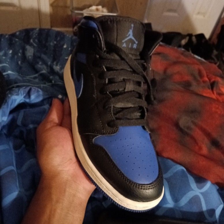 Womans Jordan 1 Royal Blue