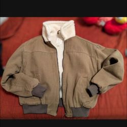 Full Tilt Sherpa Lined Bomber Jacket 