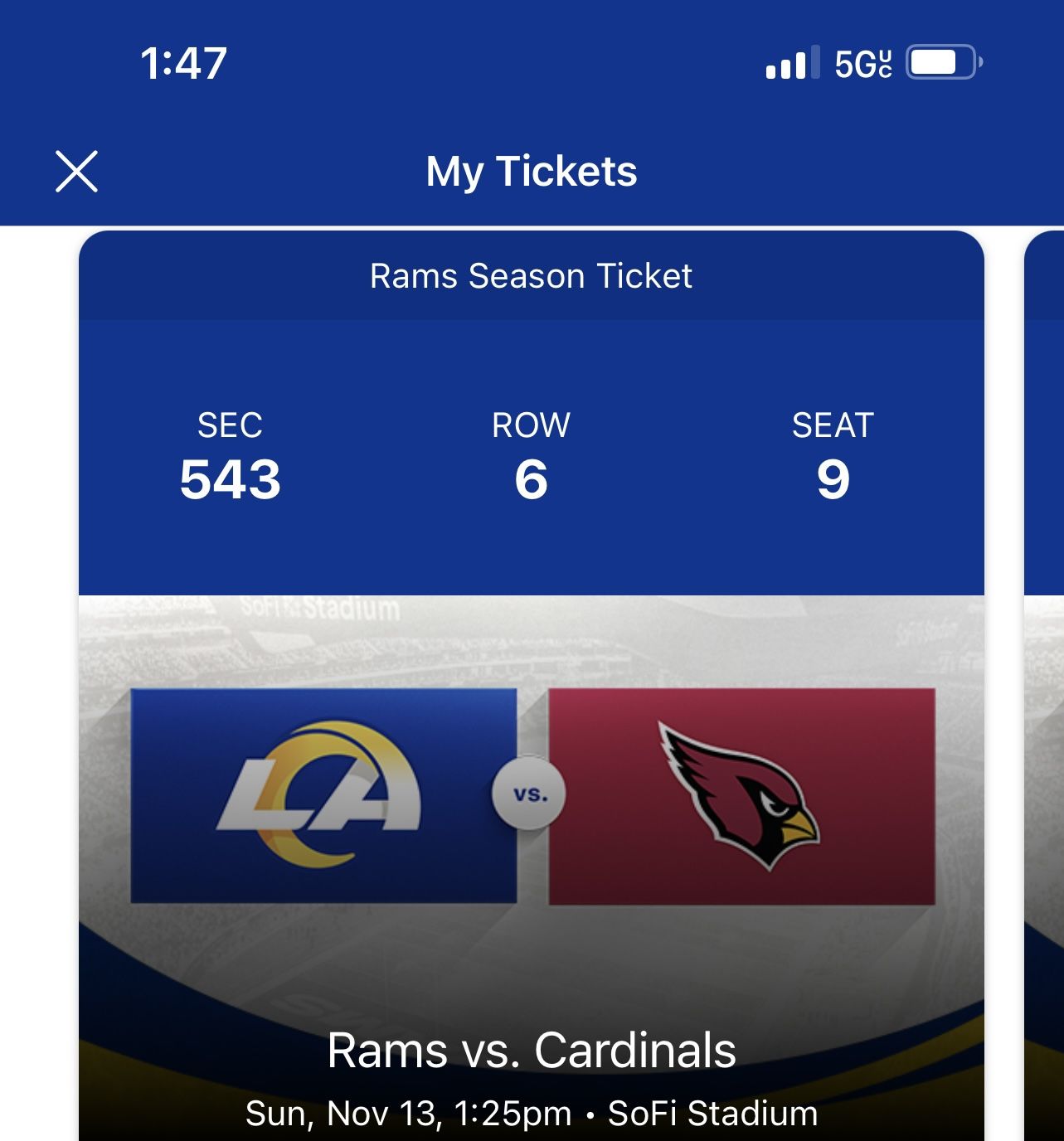 Rams vs Cardinals