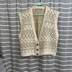 Vintage ESPRIT SPORT Medium Sweater Vest 