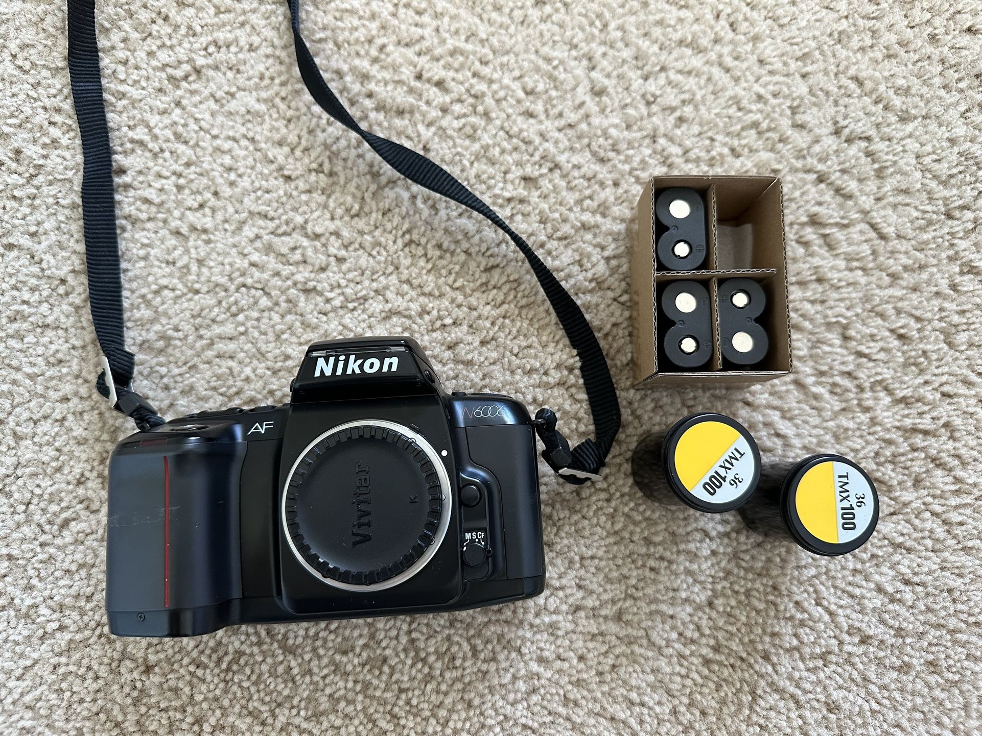 Nikon N6006 35mm Film Camera Body - Main Image