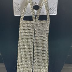 Crystal rhinestone earrings