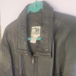 Men's Genuine Leather Riding Jacket