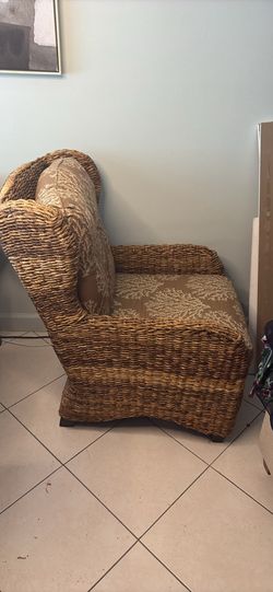 Sillón rafia