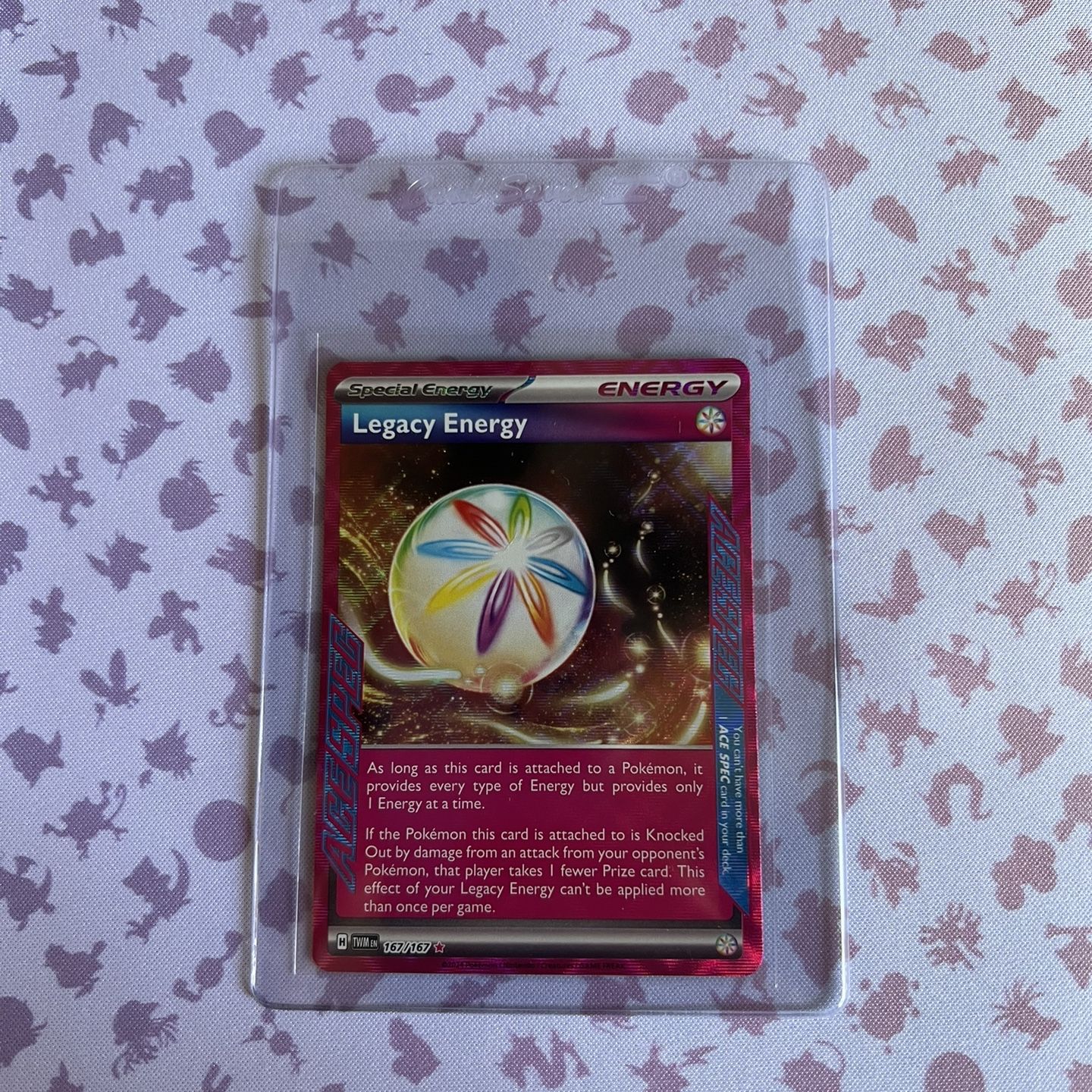 legacy energy pokemon card Pokemon - Collectible Card - Legacy Energy 167/167 - Twilight Masquerade -  Ace Spec main image 1