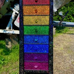 Tall 8 Drawer Rainbow Glitter Dresser for Sale in Covington, WA - OfferUp Tall 8 Drawer Rainbow Glitter Dresser for Sale in Covington, WA - OfferUp