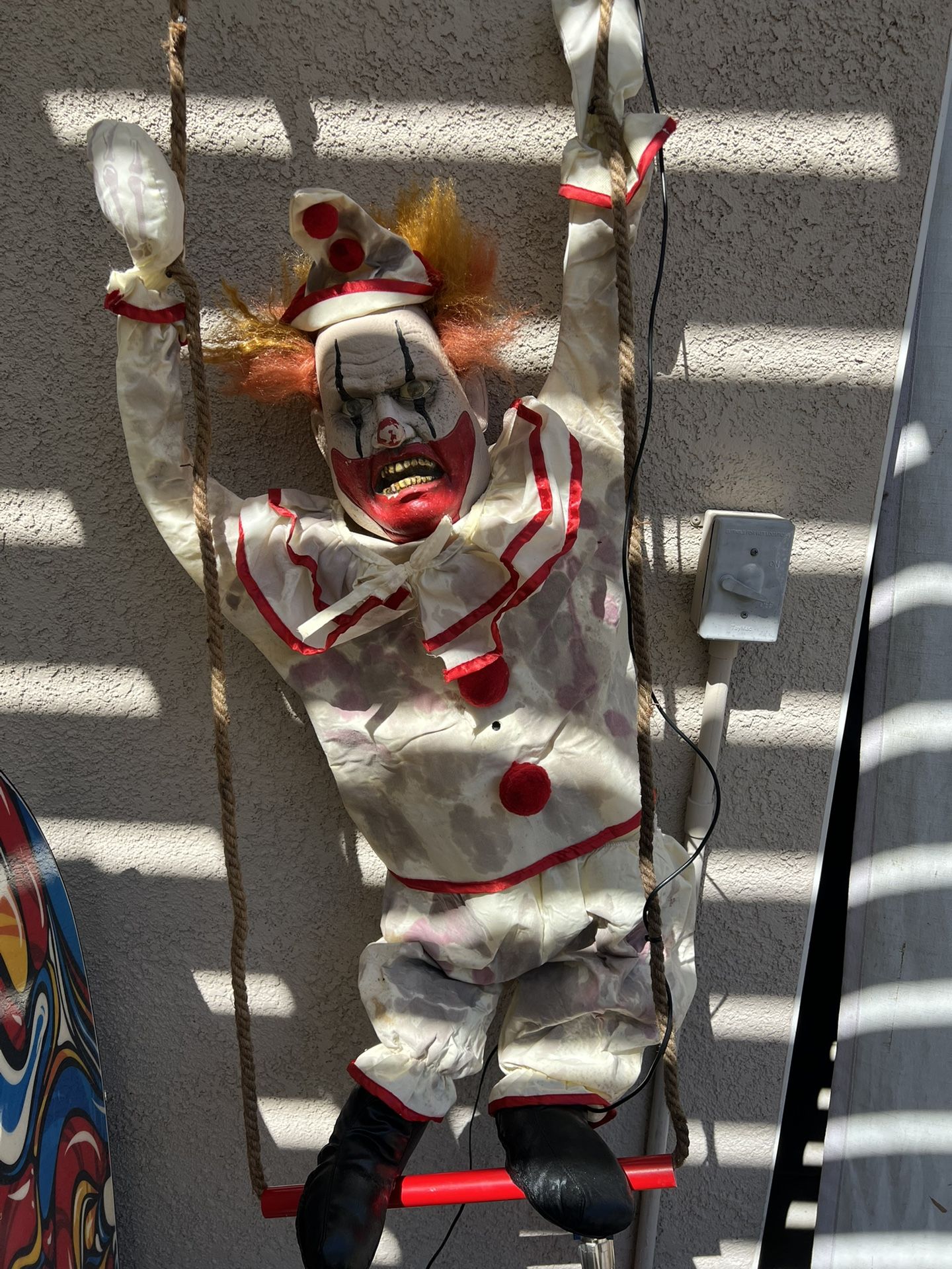 Spirit Halloween 46” Hanging Clown Decoration!