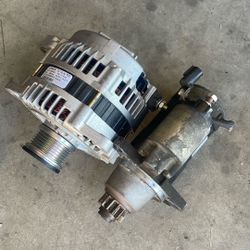 Alternator And Starter160 oo obo Nissan Altima 05 2.5
