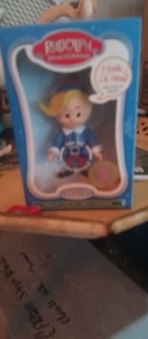 Rudolph the red nose reindeer 50th anniversary ornament