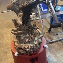 Eagle fountain