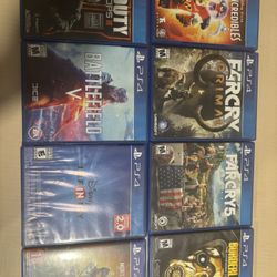 8 PS4 Games 