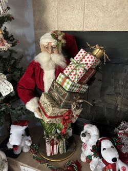 3’ Vintage Santa