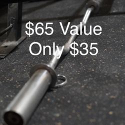 4foot Curl Bar 35lbs