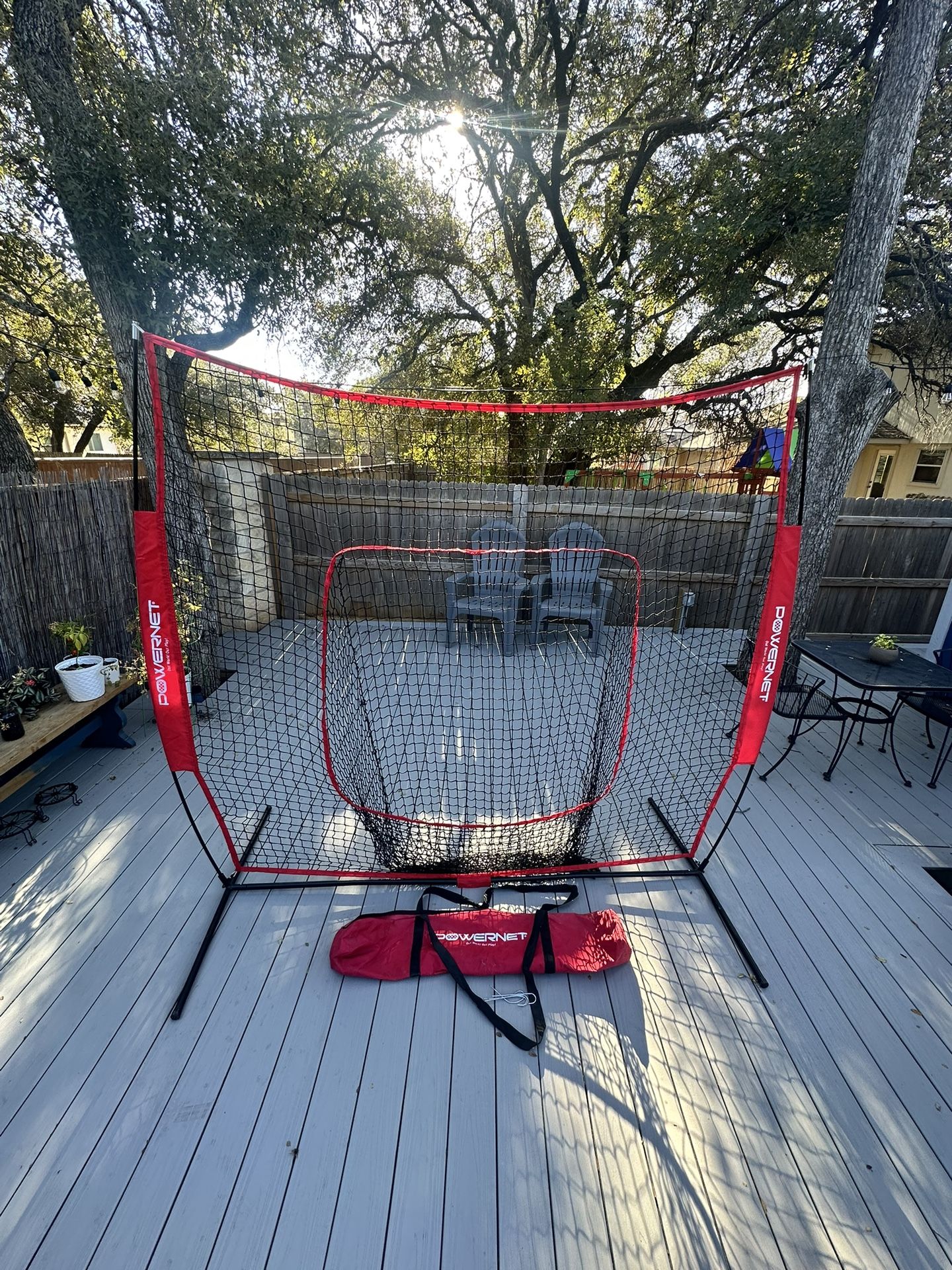 Excellent condition Powernet baseball net - See description for more info