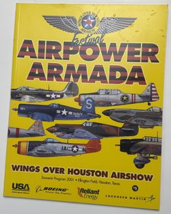 Festival Airpower Armada Souvenir Program 2001 Military Aircraft Airshows PB