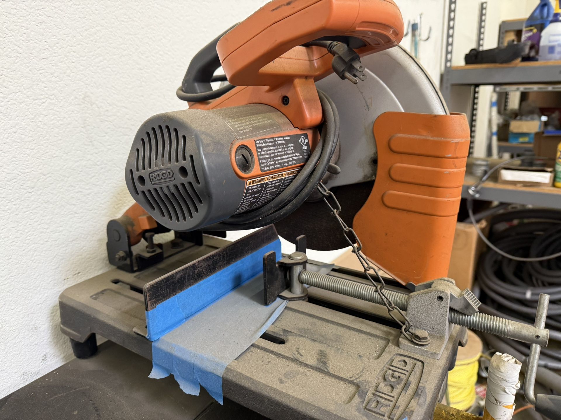 Rigid Abrasive Cut Off Saw
