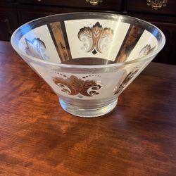 Groovy Vintage Serving Bowl