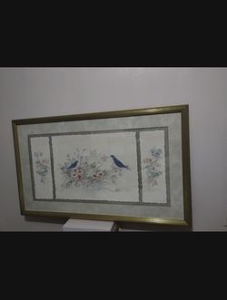 MARY VINCENT BERTRAND LARGE ARTWORK 45"×26"