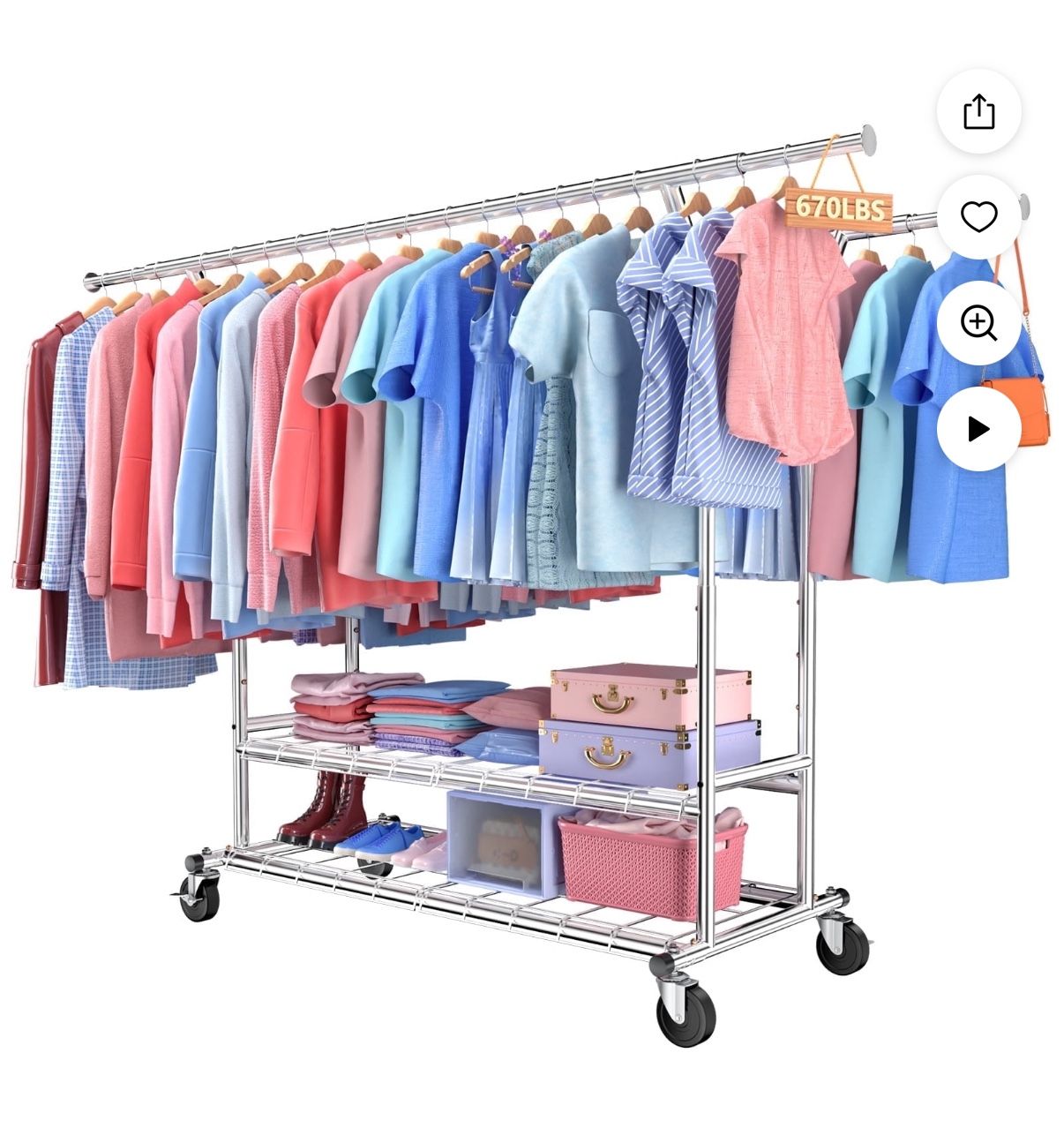 Clothes Racks On wheels