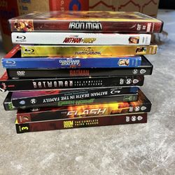 Marvel/DC dvd Set 