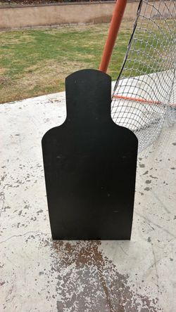 Cardboard Silhouette Shooting Target