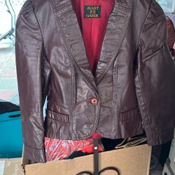 I Am Selling This Leather Jacket For Women used normal Wear 