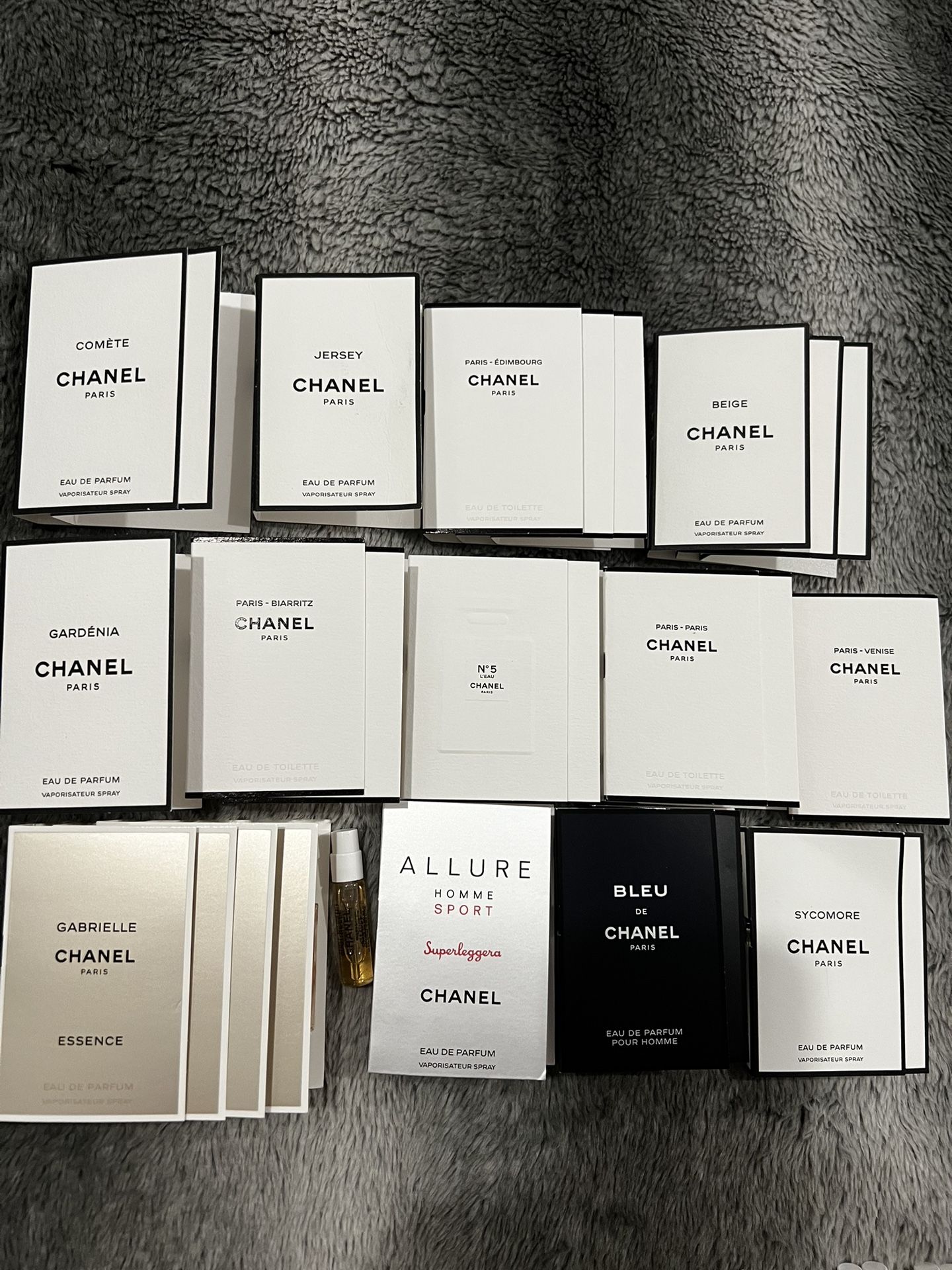 Chanel Perfume Samples