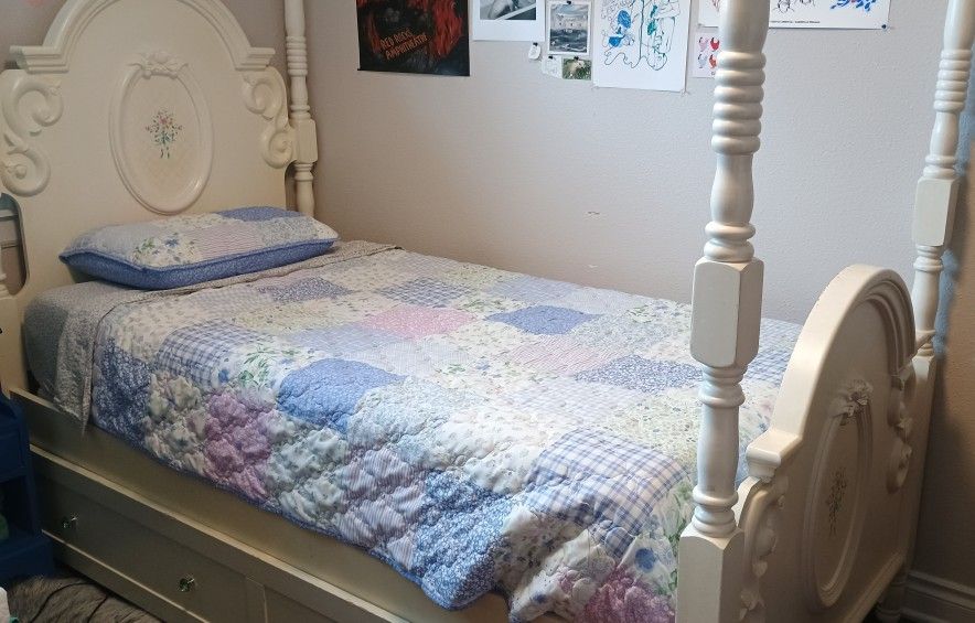 Twin bed frame