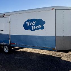23 Foot Enclose “Toy Box” Car Hauler