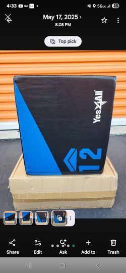 LABOR DAY SPECIAL $65 12"x14"x16" 3-in-1 Foam Plyometric Jump Box Please Check  Dimensions first