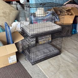 Identical Two Dog Crates