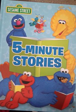 New Sesame Street 5 Minute Stories Book
