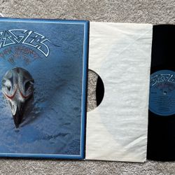 Eagles “Original” Album, Titled: Their Greatest Hits 1976. Years First album ever to be awarded a Platinum Disc!  $19