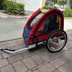 Like New Kids Child’s Bike Stroller Trailer 