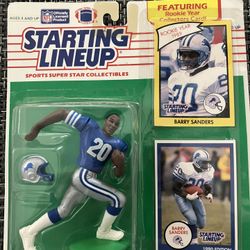 Barry Sanders 1990 Starting Lineup