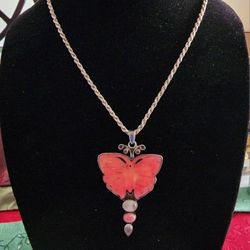 Aurafin 925 Sterling Silver Necklace