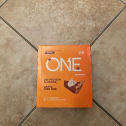 ONE Protein Bars, Pumpkin Pie, 20g Protein, 1 Box (12 Bars)