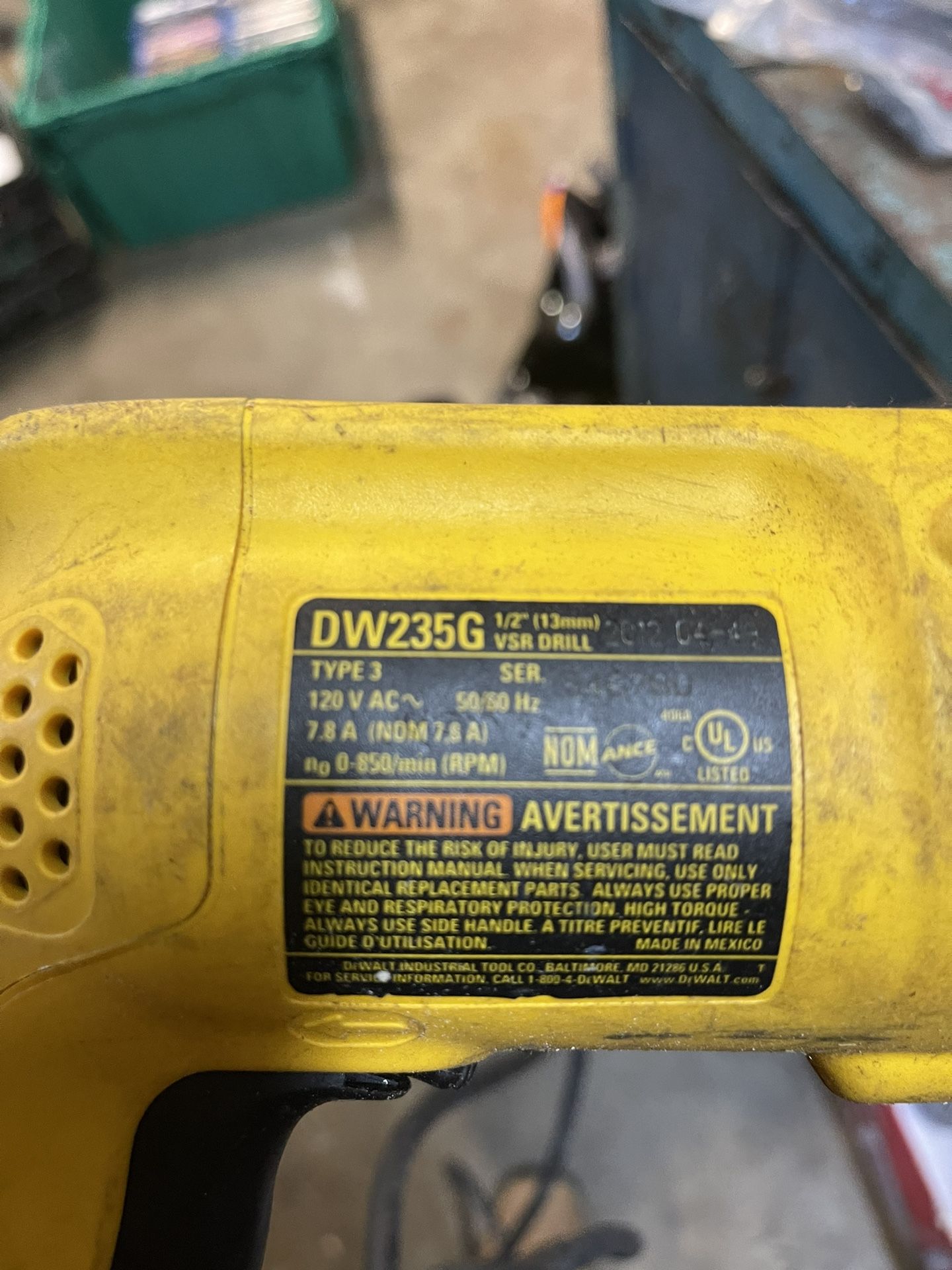 Dewalt Dw235g