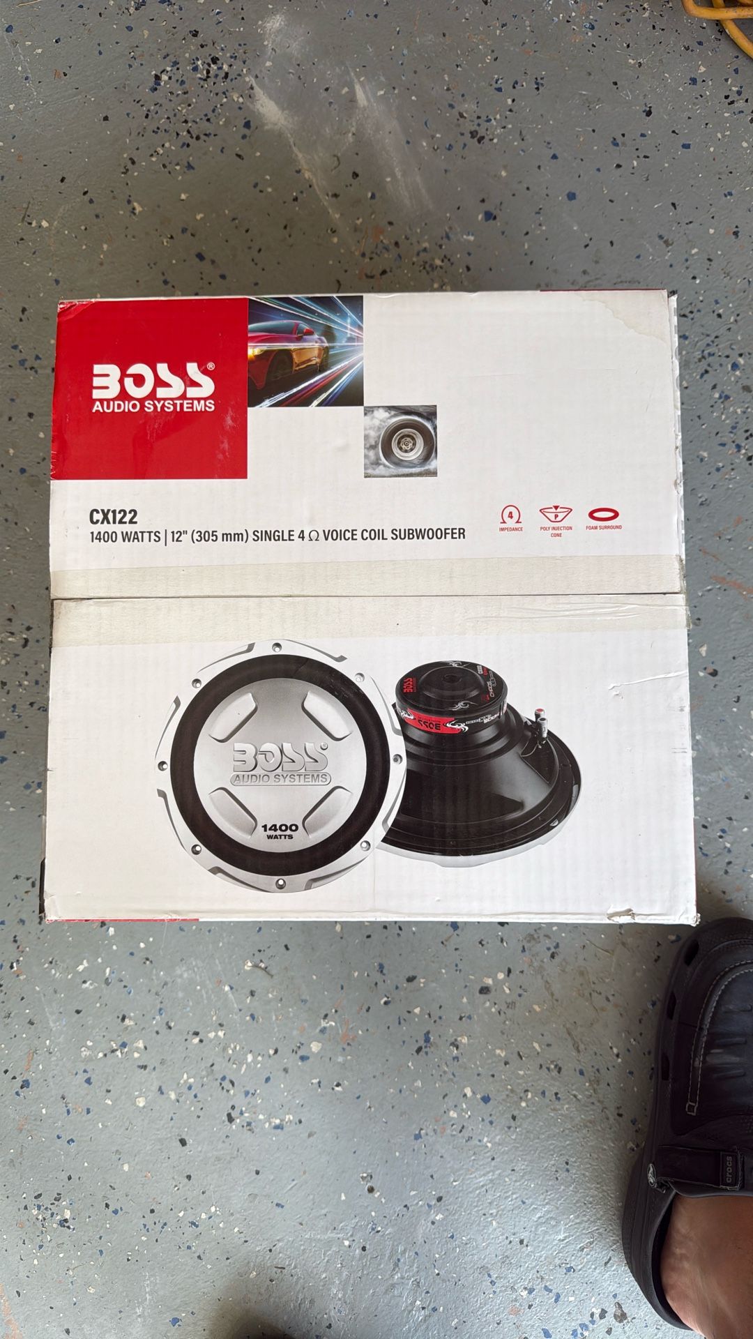 Boss Audio System Subwoofer (1400 Watts)