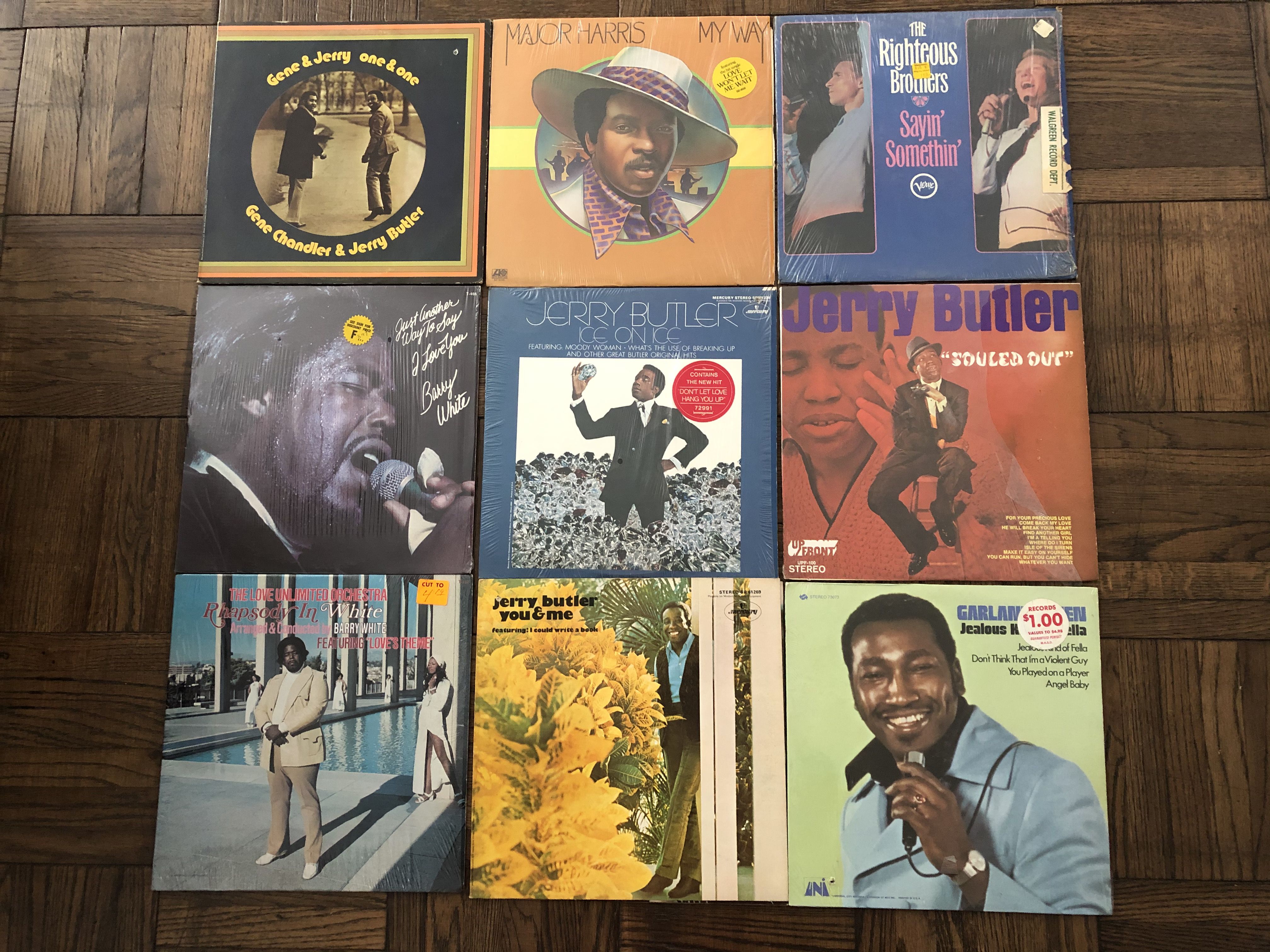 Rhythm & Blues Soul Motown Vinyl LP Albums Lot of 9 #3
