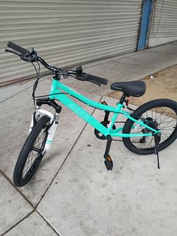 AVASTA 20'' Big Kids Mountain Bike for Age 6 7 8 9 10 11 12 Years Old Boys Girls Teen with Suspension Fork Front & Rear Dual Hand Brakes 6 Speeds Driv