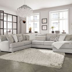 Brand New Elegant Super Comfy Plush Hermiston Sectional 