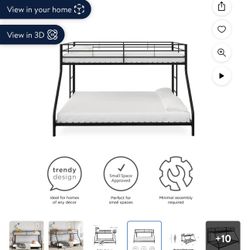 Twin Over Full Bunk Bed