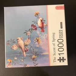 hNCL “The Scent Of Spring” 1000 Piece Puzzle By Honeycomb Learning NEW & SEALED