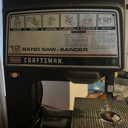 Craftsman 12in Band Saw-Sander